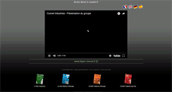 Desktop Screenshot of cosnet-la-gee.fr